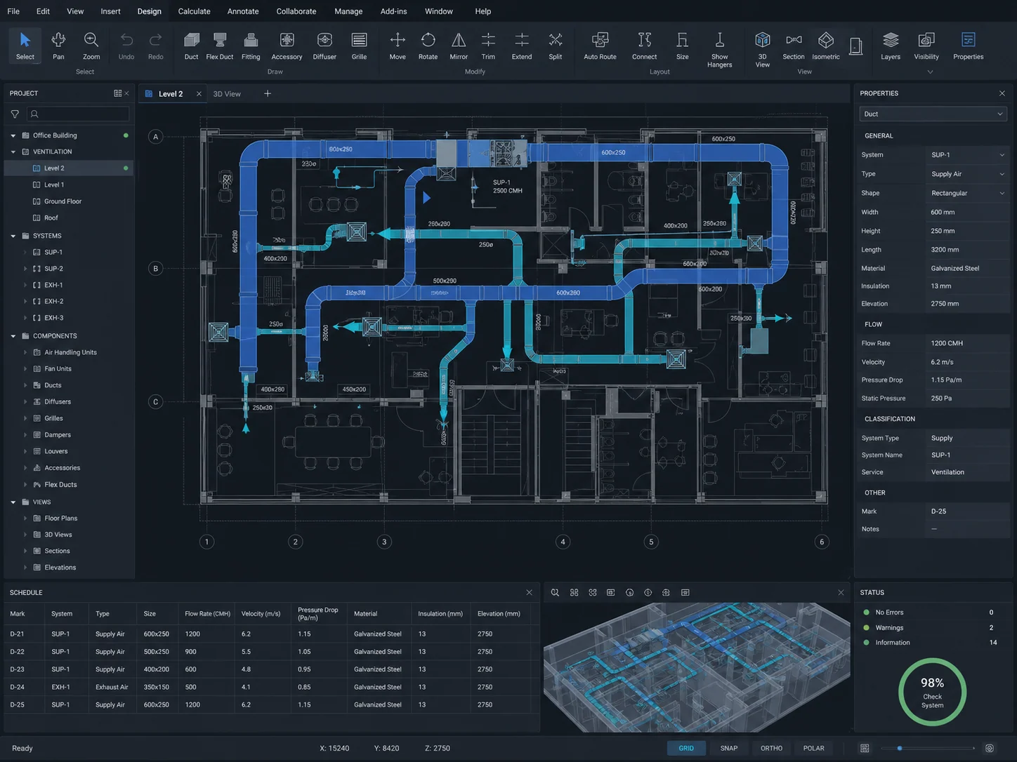NextTGA – Technische Gebäudeausrüstung · Planungssoftware
